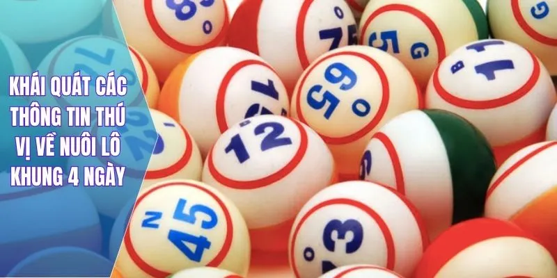 Khái quát các thông tin thú vị về nuôi lô khung 4 ngày